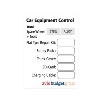 Car Equipment Control - 10 stk