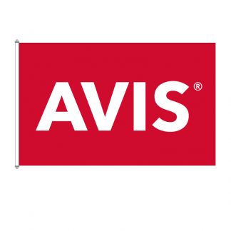 AVIS flagg 240x150 - 1 stk