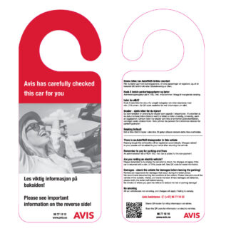 Speiloppheng "Autopass" - 100 stk